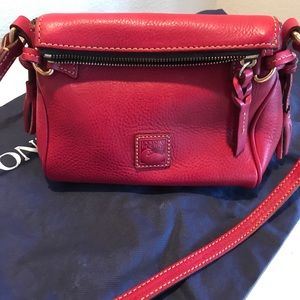Dooney&Bourke Mini Florentine Crossbody Raspberry